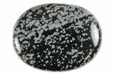 Snowflake Obsidian Pocket Stones - 1.7" Size - Photo 2